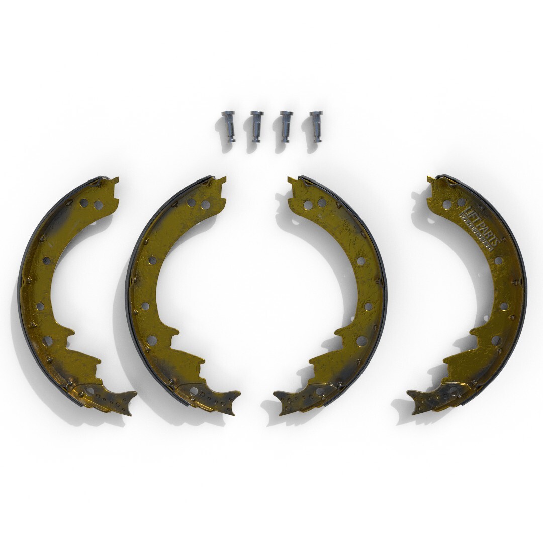 3EB-30-A31180 Brake Shoe Set (4 Shoes) for Komatsu and Allis